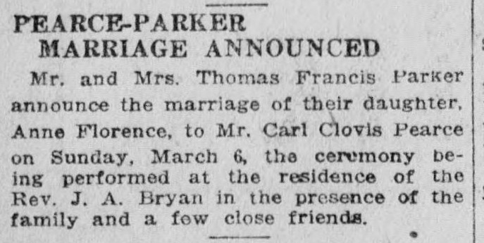 Anne Florence-Carl Clovis Pearce